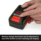 Einhell starter kit 18V 4.0Ah battery and charger, UK version
