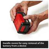Einhell starter kit 18V 4.0Ah battery and charger, UK version