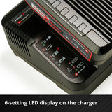 Einhell starter kit 18V 4.0Ah battery and charger, UK version