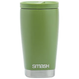 Smash travel coffee cup khaki 350ml, imported from the UK