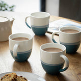 Argos Habitat Dipped Set of 4 Stoneware Mugs- Buy online at McGrocer