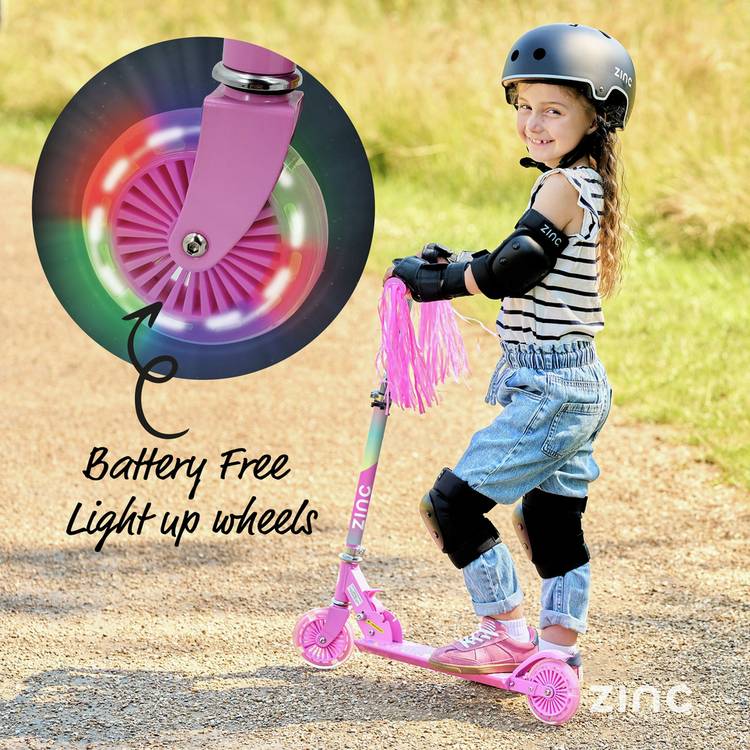 Zinc Unicorn foldable scooter for kids (British brand)