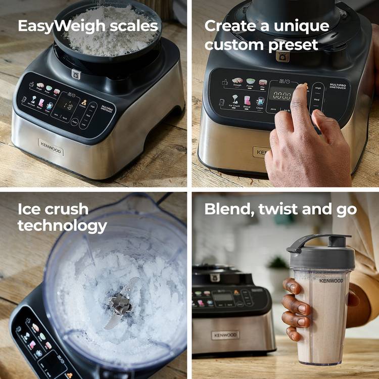 Kenwood MultiPro OneTouch food processor 1000W - British product