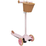 EVO Mini Cruiser 3 wheel scooter in pink pastel (British brand)