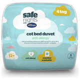 Argos Silentnight Safe Nights 4 Tog Cot Bed Duvet- Buy online at McGrocer