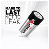 Energizer Max Alkaline C batteries pack of 4, imported from the UK