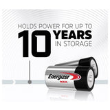 Energizer Max Alkaline C batteries pack of 4, imported from the UK