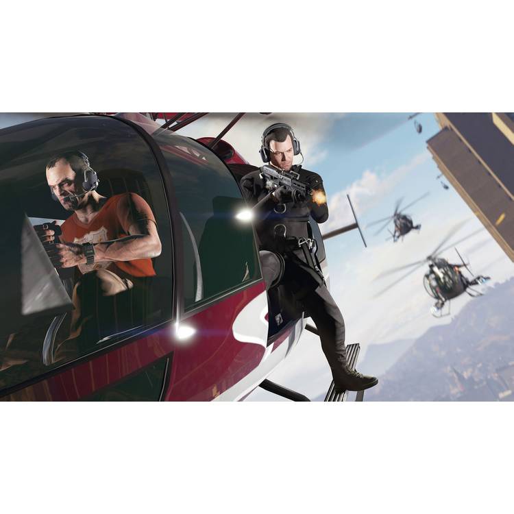 Grand Theft Auto V PS5 game enhanced edition (British brand)