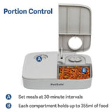 PetSafe automatic 2 meal pet feeder with dial timer, UK version