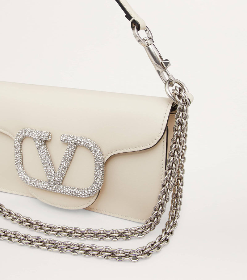Valentino Garavani Locò leather shoulder bag, UK version