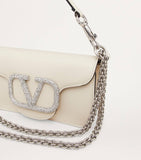 Valentino Garavani Locò leather shoulder bag, UK version