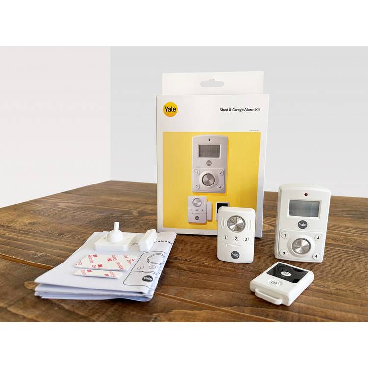 Yale Mini Wireless Alarm Kit with motion detector and siren, UK version