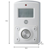 Yale Mini Wireless Alarm Kit with motion detector and siren, UK version
