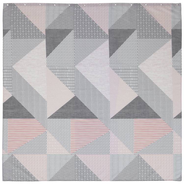 Catherine Lansfield pink shower curtain 180cm (British brand)