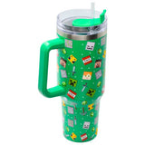 Hox Travel Cup Black and Green 1200ml (British brand)