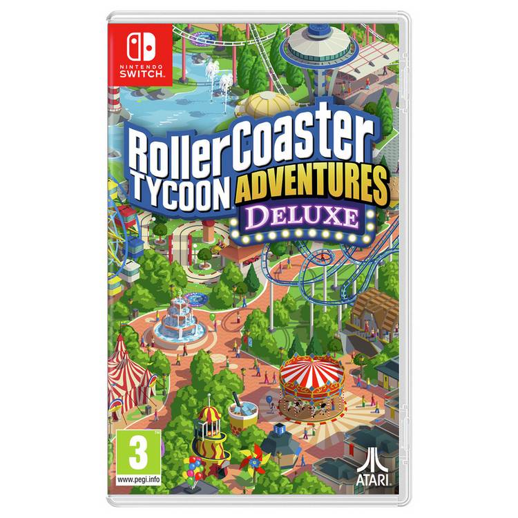 RollerCoaster Tycoon Adventures Deluxe Nintendo Switch game - British product