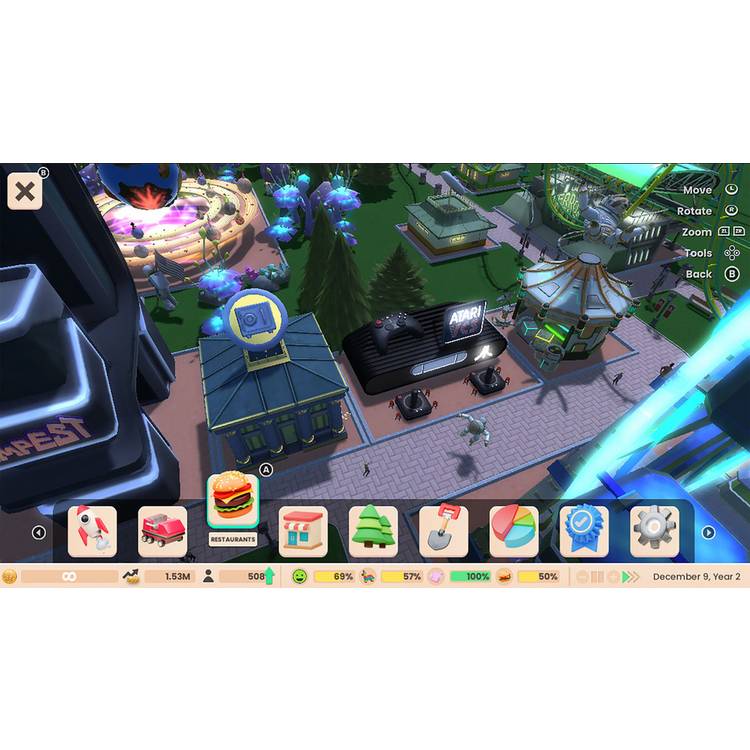 RollerCoaster Tycoon Adventures Deluxe Nintendo Switch game - British product