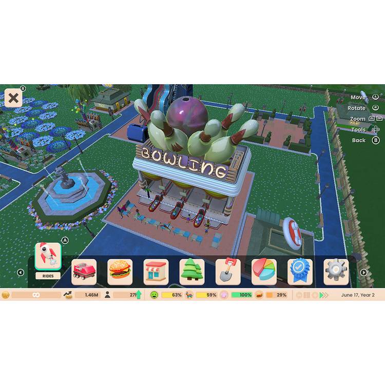 RollerCoaster Tycoon Adventures Deluxe Nintendo Switch game - British product