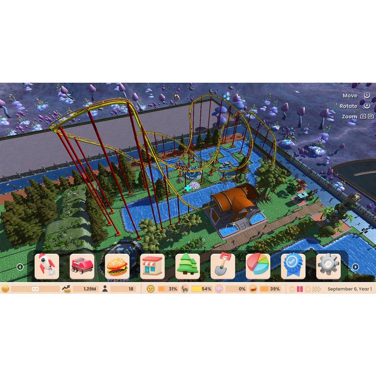 RollerCoaster Tycoon Adventures Deluxe Nintendo Switch game - British product