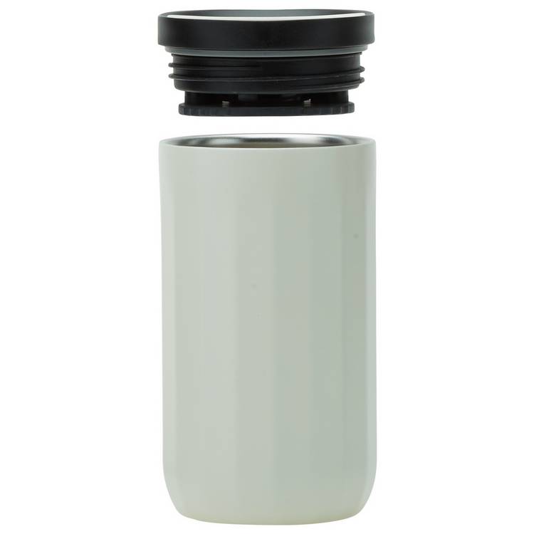 Smash Linear Grey travel coffee cup 340ml, UK version