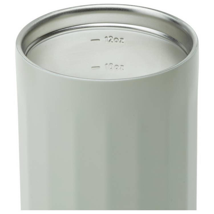 Smash Linear Grey travel coffee cup 340ml, UK version