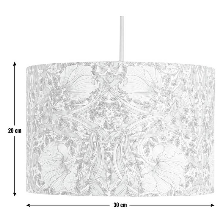 Habitat Blue Pimpernel lampshade 30cm (British brand)