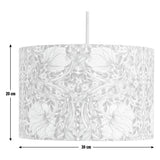 Habitat Blue Pimpernel lampshade 30cm (British brand)