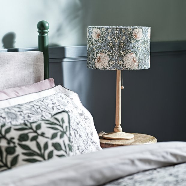 Habitat Blue Pimpernel lampshade 30cm (British brand)