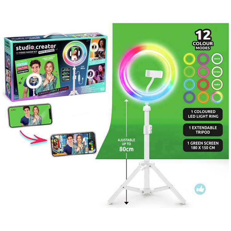 Studio Creator Video Maker White Edition activity set, UK version