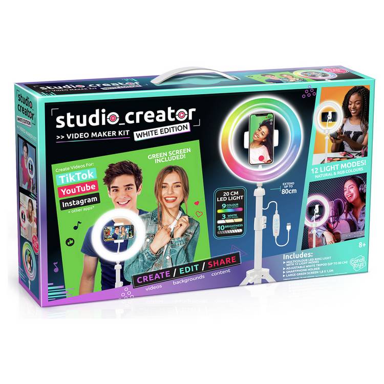 Studio Creator Video Maker White Edition activity set, UK version
