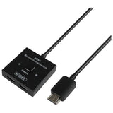 HDMI selector 2 way manual black (British brand)