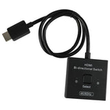 HDMI selector 2 way manual black (British brand)