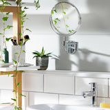 Argos Argos Home Chrome Extending Round Shaving Mirror - 28x36cm- Buy online at McGrocer