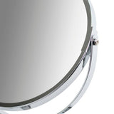 Argos Home chrome extending round shaving mirror 28x36cm, imported from the UK
