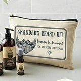 Beardy And Brilliant beard kit personalised bag (British brand)