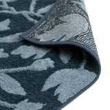 Habitat botanical bath mat navy 80x50cm, UK version
