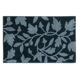 Habitat botanical bath mat navy 80x50cm, UK version