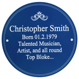 Argos Personalised Message Heritage Plaque Decoration 19.7cm- Buy online at McGrocer