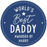 Argos Personalised World's Best Blue Plaque Decoration 19.7 x 19.7 x 0.1 cm- Buy online at McGrocer