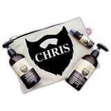 Personalised beard grooming kit with conditioner shampoo and oil - British product