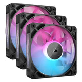 Argos Corsair iCUE RX120 RGB 120mm PC Case Fan - Pack of 3- Buy online at McGrocer