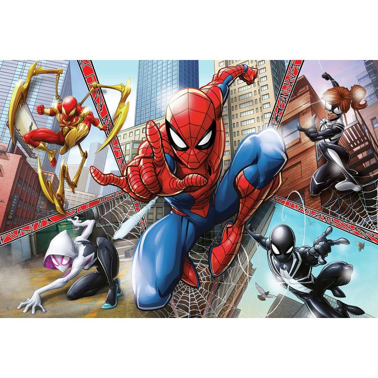 Clementoni Spider-Man Maxi jigsaw puzzle 104 pieces, imported from the UK