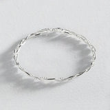 Revere sterling silver braided bracelet 19cm (British brand)