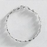 Revere sterling silver braided bracelet 19cm (British brand)