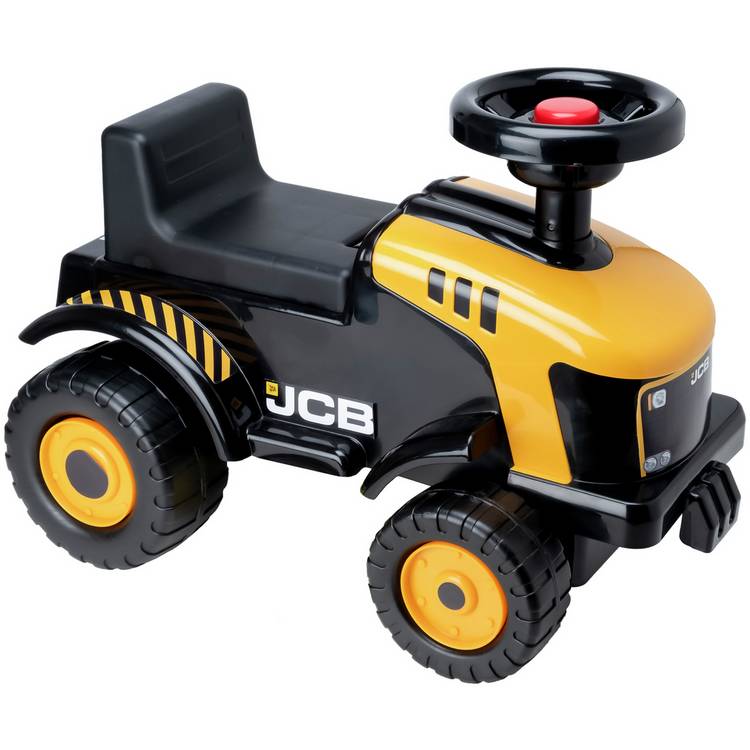 JCB Fastrack foot to floor ride-on toy, imported from the UK
