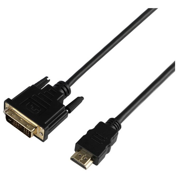 HDMI to DVI cable 1.8m black - British product