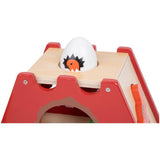 Chad Valley wooden dino shape sorter toy, imported from the UK