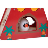 Chad Valley wooden dino shape sorter toy, imported from the UK