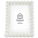 Habitat Bobble white picture frame 5x7 inch, imported from the UK