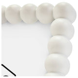 Habitat Bobble white picture frame 5x7 inch, imported from the UK